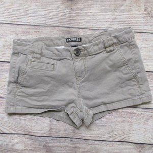 Express Khaki Shorts Size 0